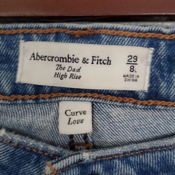 Abercrombie & Fitch The Dad High Rise Size 29 Long - Picture 12 of 13